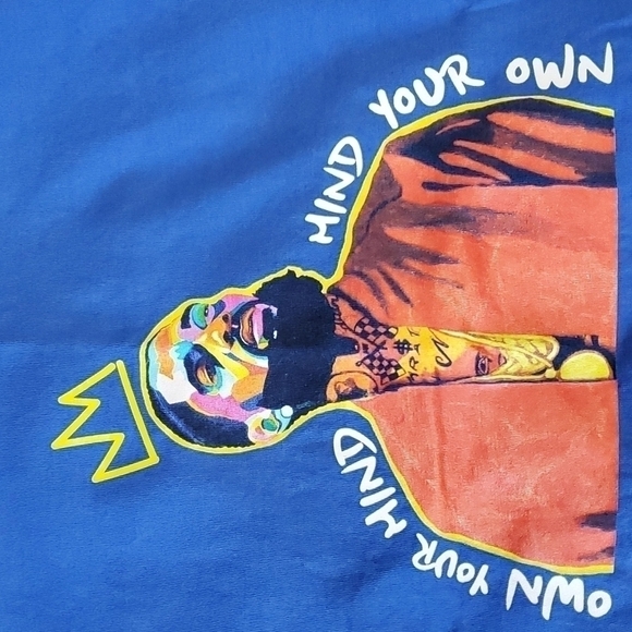 Nipsey Hussle blue tee Size small - Picture 2 of 3